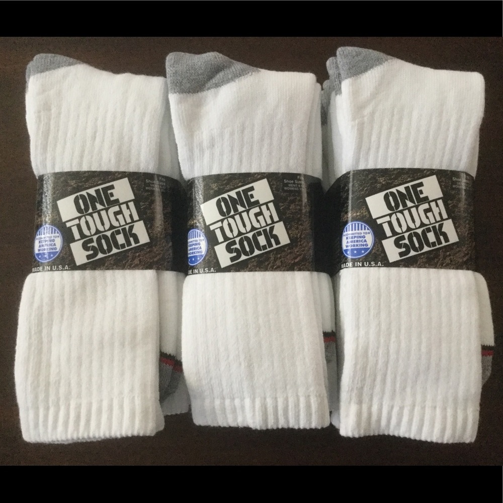 Heavy Duty Work Boot Crew Socks- ONE TOUGH SOCK